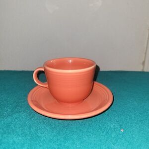 Fiesta 1 cup & 1 saucer poppy SALE!